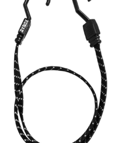 RYNOX GRIPPER REFLECTIVE BUNGEE STRAP: BLACK