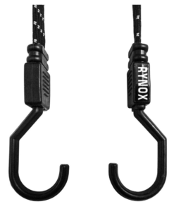 RYNOX GRIPPER REFLECTIVE BUNGEE STRAP: BLACK