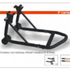 TARMAC UNIVERSAL FRONT PADDOCK STAND