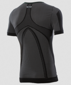 SIX2 TS1L T SHIRT SLEEVED: Black Carbon