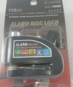 ALARM DISC LOCK: Black