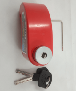 ALARM DISC LOCK: Red