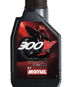 MOTUL 4T 300V 15W-50 SYNTHETIC ENGINE OIL: 1Ltr