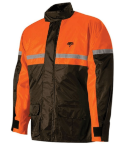 NELSON RIGG RAIN SUIT STORMRIDER: Black / Orange