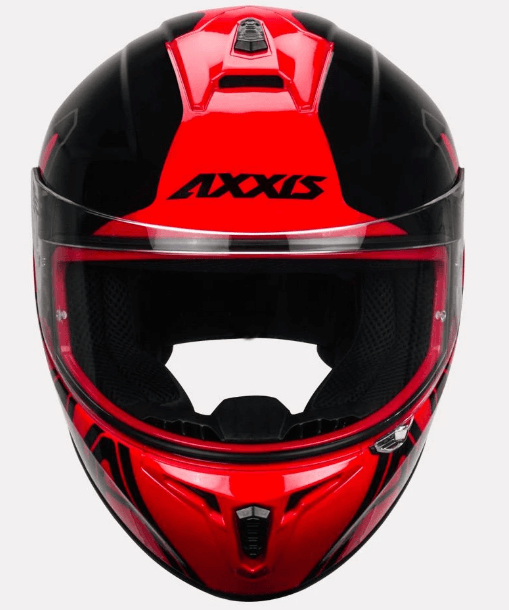 AXXIS DRAKEN DEKERS GLOSS HELMETS: Red