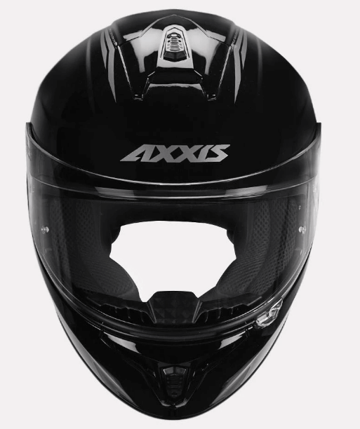 AXXIS DRAKEN SOLID GLOSS HELMET: Black