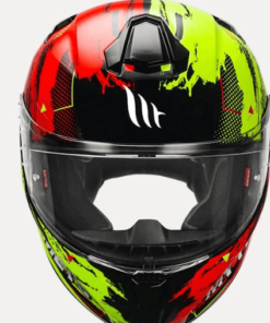 MT TARGO ZIFRA A5 GLOSS HELMETS: Red