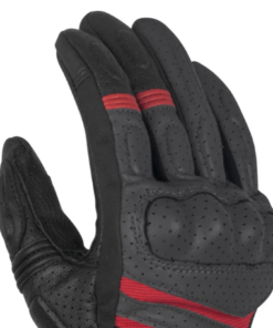 RYNOX AIR GT MOTOSPORTS GLOVES: Grey / Red