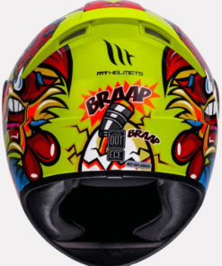 MT STINGER CHICKEN / BRAAP GLOSS HELMETS: Yellow