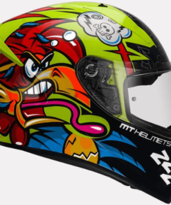 MT STINGER CHICKEN / BRAAP GLOSS HELMETS: Yellow