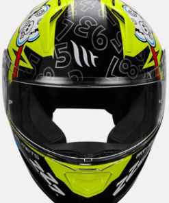 MT STINGER CHICKEN / BRAAP GLOSS HELMETS: Yellow