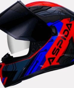 ASPIDA TOURANCE MACHINE HELMET: Blue Red