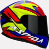 ASPIDA TOURANCE RUSH HELMET: Multicolor