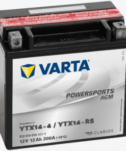 VARTA POWER SPORTS AGM BATTERY: YTX14-BS