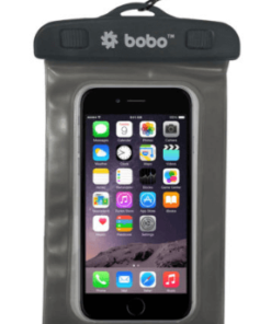 BOBO WATERPROOF MOBILE POUCH: Clear white