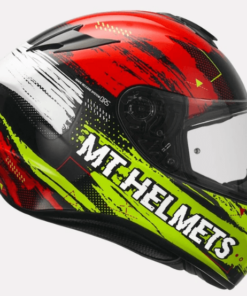 MT TARGO ZIFRA A5 GLOSS HELMETS: Red