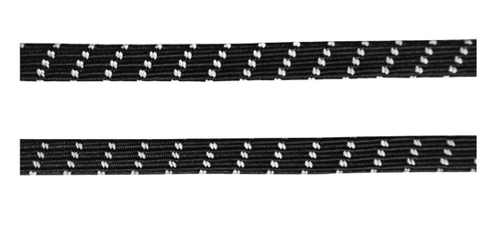 RYNOX GRIPPER REFLECTIVE BUNGEE STRAP: BLACK