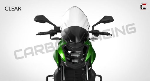 CARBON RACING PREMIUM WINDSHIELD for DOMINAR 400 / 250: Clear / Semi Smoke / Dark Smoke - Image 3