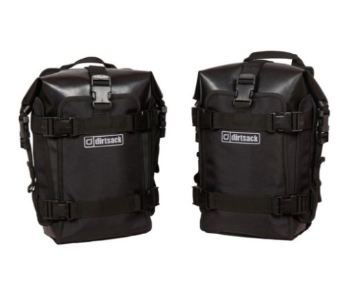 DIRTSACK FROGMAN CS ADV CRASH BAR BAG: Black or Yellow - Image 4