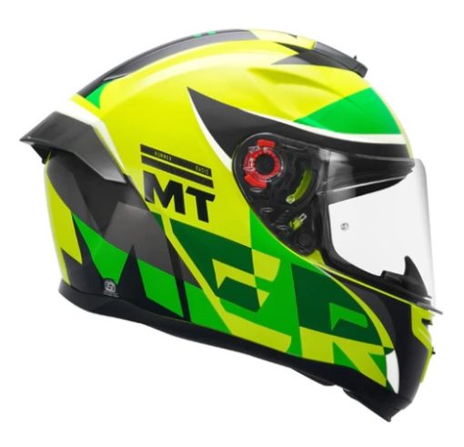 MT HUMMER OASIS C3 GLOSS HELMETS: Fluorescent Yellow