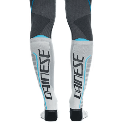 DAINESE DRY LONG SOCKS: Black / Blue - Image 2