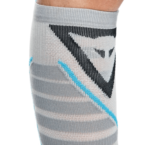 DAINESE DRY LONG SOCKS: Black / Blue - Image 3